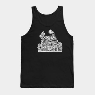 Floral house Tank Top